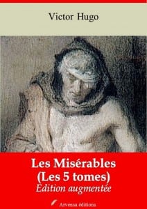 Les 5 volumes des Misérables de Victor Hugo Arvensa Editions