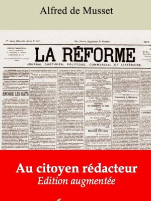 Au citoyen rédacteur (Alfred de Musset) | Ebook epub, pdf, Kindle