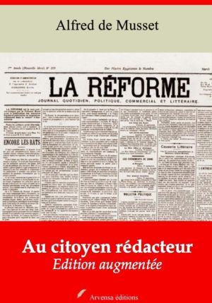 Au citoyen rédacteur (Alfred de Musset) | Ebook epub, pdf, Kindle