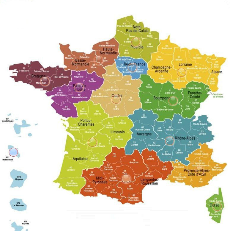 Carte de l'agenda des salons du livre