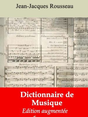 Dictionnaire de musique (Jean-Jacques Rousseau) | Ebook epub, pdf, Kindle