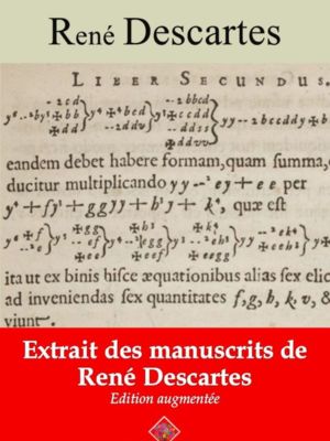 Extrait des manuscrits de René Descartes (René Descartes) | Ebook epub, pdf, Kindle