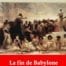 La fin de Babylone (Guillaume Apollinaire) | Ebook epub, pdf, Kindle