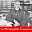 La philosophie française (Henri Bergson) | Ebook epub, pdf, Kindle