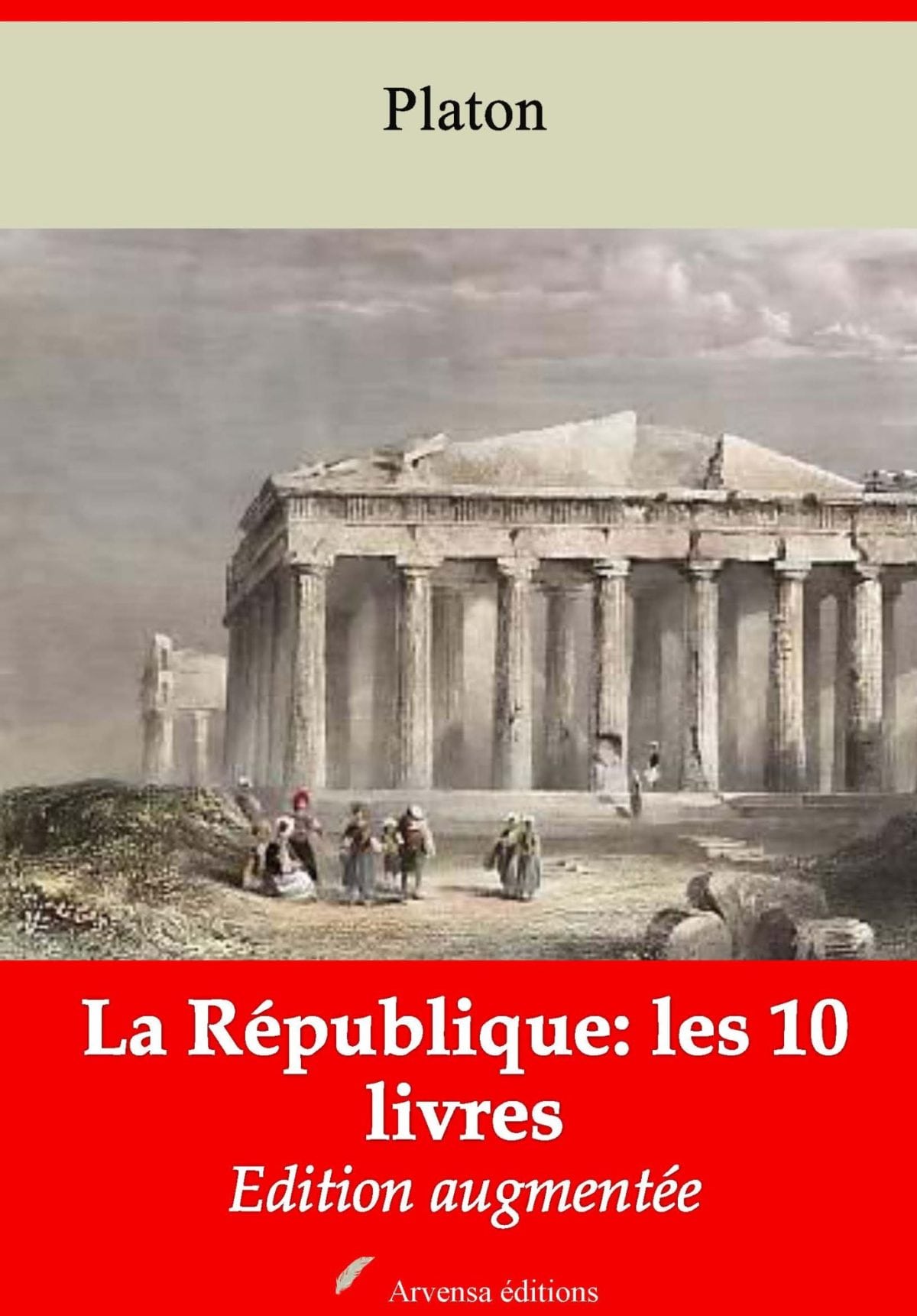 Platon La république T. VI. main image 0
