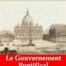 Le gouvernement pontifical (Stendhal) | Ebook epub, pdf, Kindle