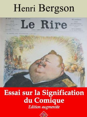 Le Rire : essai sur la signification du comique (Henri Bergson) | Ebook epub, pdf, Kindle