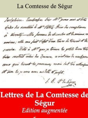 Lettres de La Comtesse de Ségur (Comtesse de Ségur) | Ebook epub, pdf, Kindle