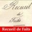 Recueil de faits (Stendhal) | Ebook epub, pdf, Kindle