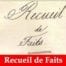 Recueil de faits (Stendhal) | Ebook epub, pdf, Kindle