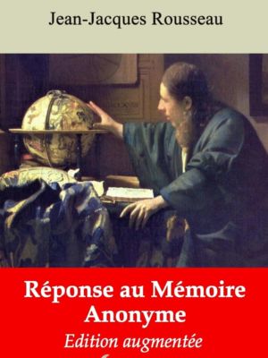 Réponse au mémoire anonyme (Jean-Jacques Rousseau) | Ebook epub, pdf, Kindle