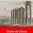 Timée de Locres (Platon) | Ebook epub, pdf, Kindle