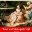 Tout est bien qui finit bien (William Shakespeare) | Ebook epub, pdf, Kindle